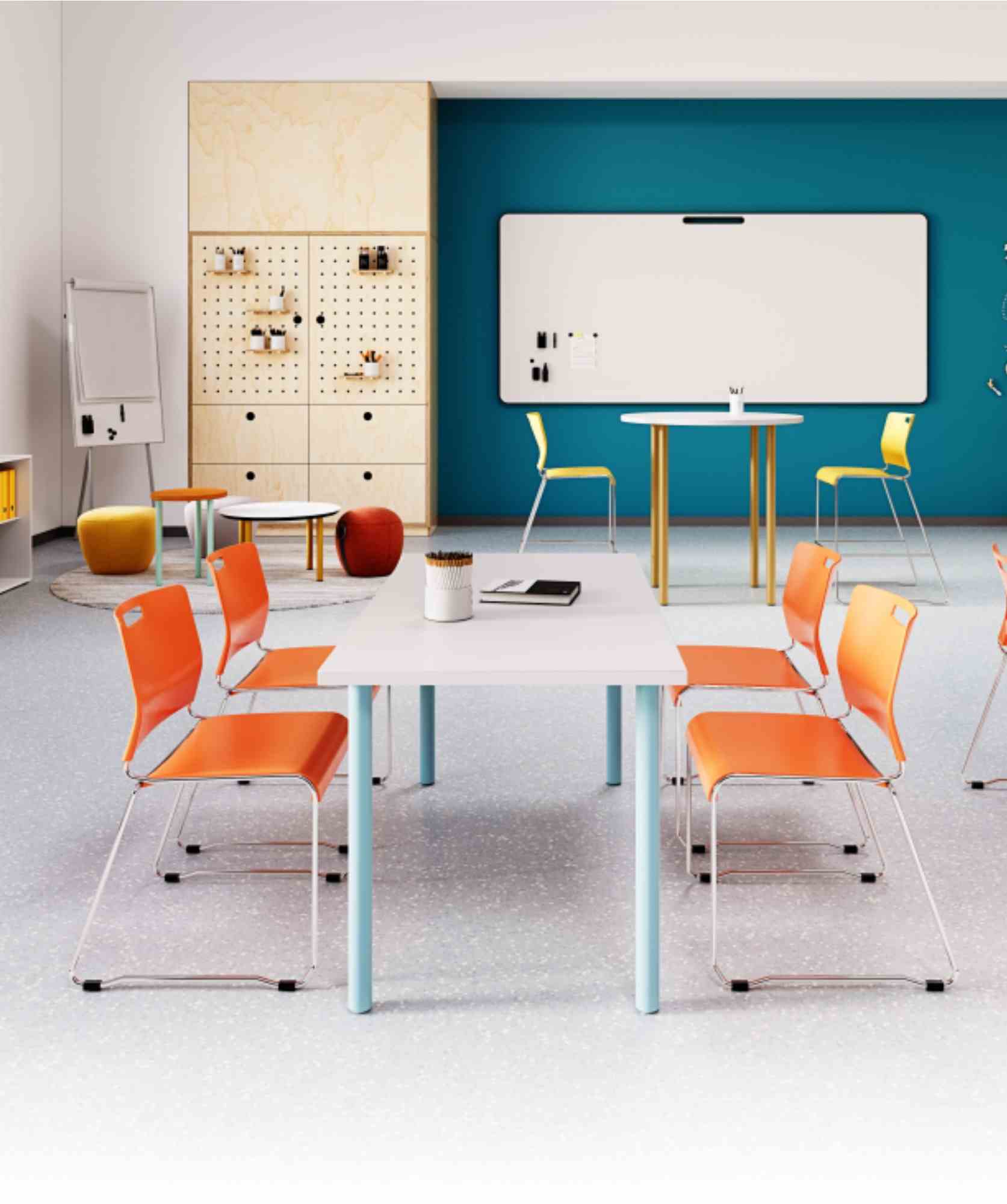 Special T - BV.ELLA-2448-13 - Special T Ella Rectangular Multi-Purpose Training Room Table