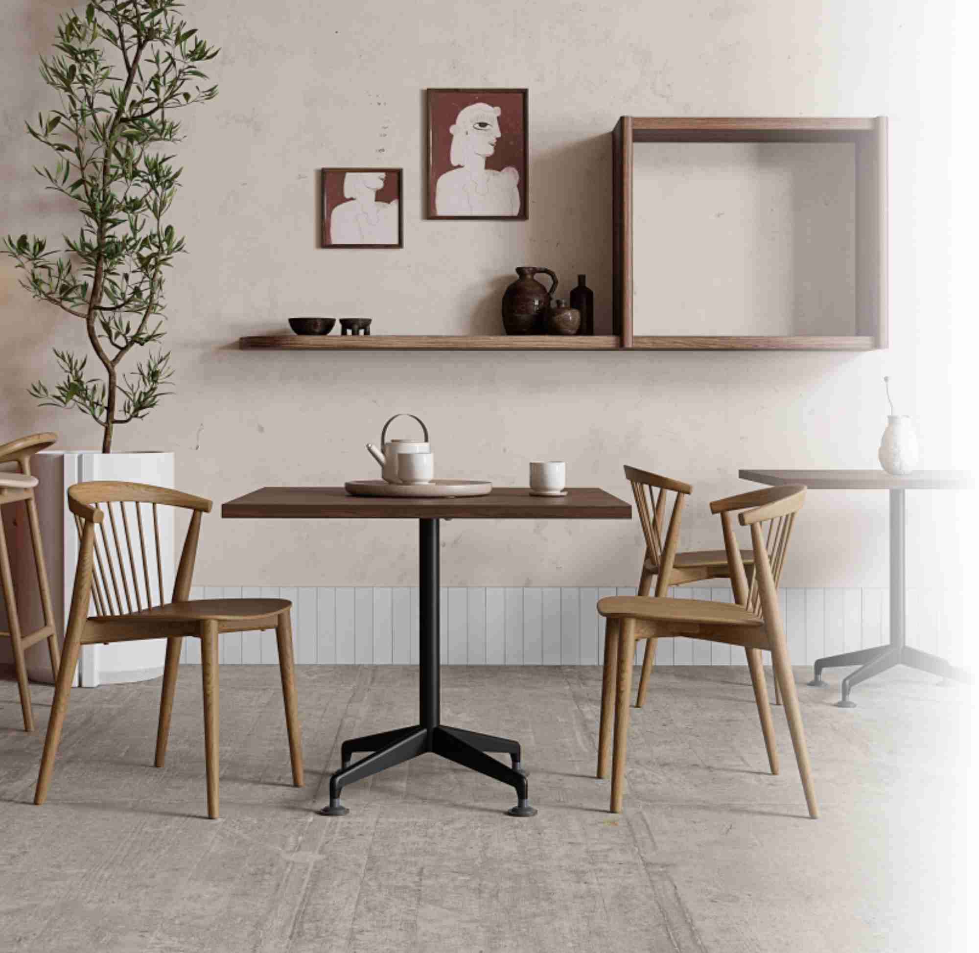 Special T - BV.ZIA-H07-9 - Special T ZIA Square Hospitality Table