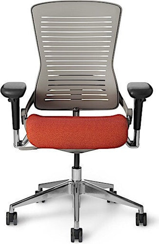 OfficeMaster Chairs - OM5-GXT - Office Master Palladium Grey Extra-Tall Back Ergonomic Chair